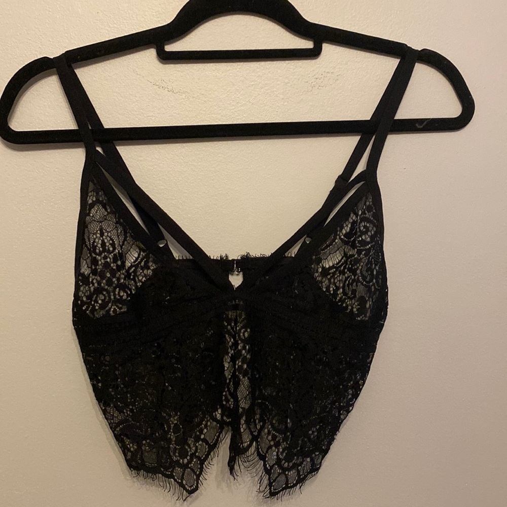 Black Size S Lace Top